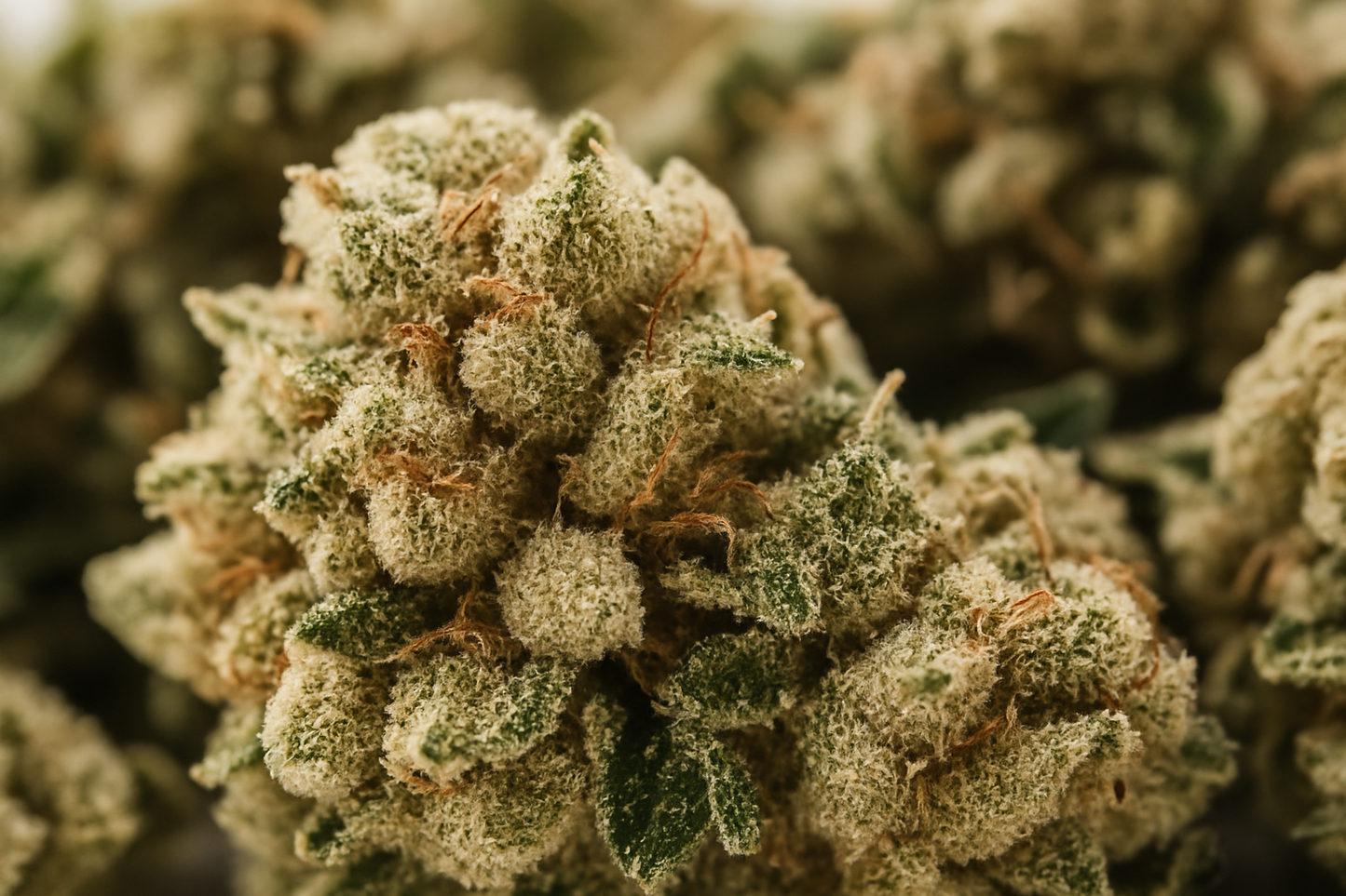 Tuti Fruit 10-OH trozos de extracto CBD sobre superficie clara