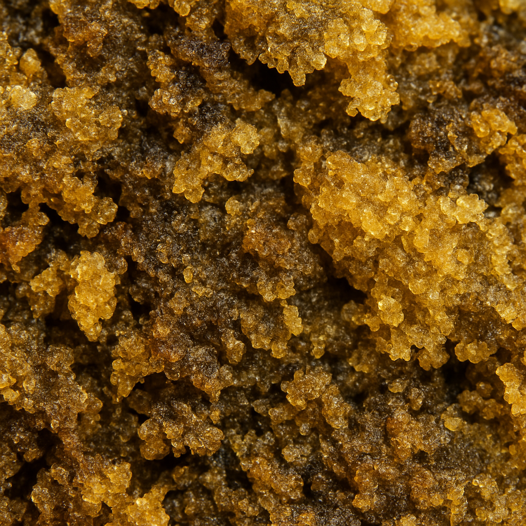 Varios cogollos Nepal Dry FTS CBD con textura seca